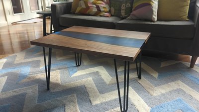 Epoxy River Coffee Table